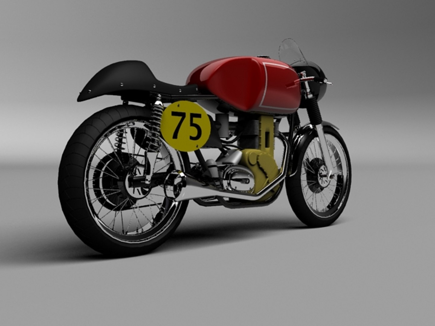 Racing Matchless G50 1954 3d Model
