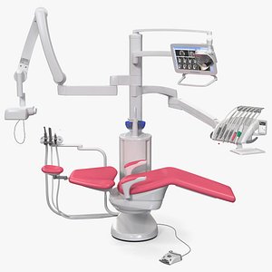Planmeca Sovereign Classic Dental Unit Rigged for Cinema 4D