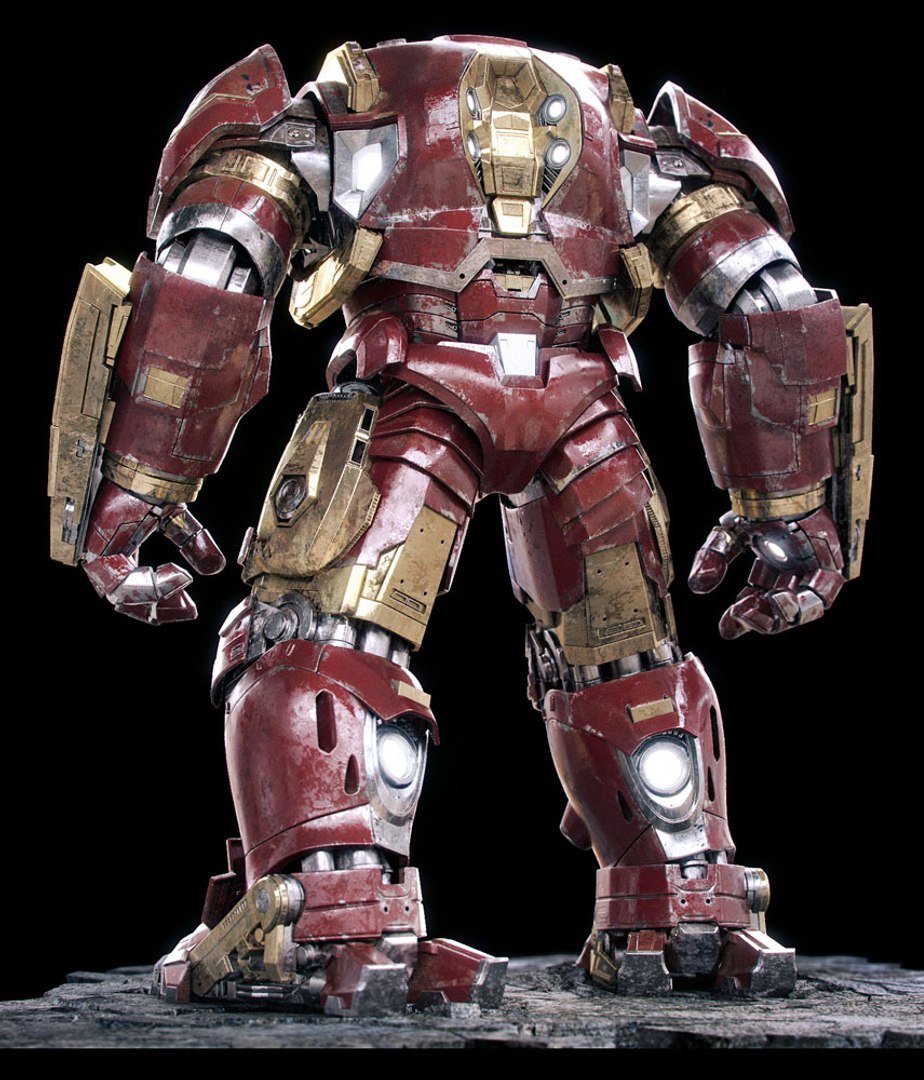 Iron Man Mk 44 3d Model