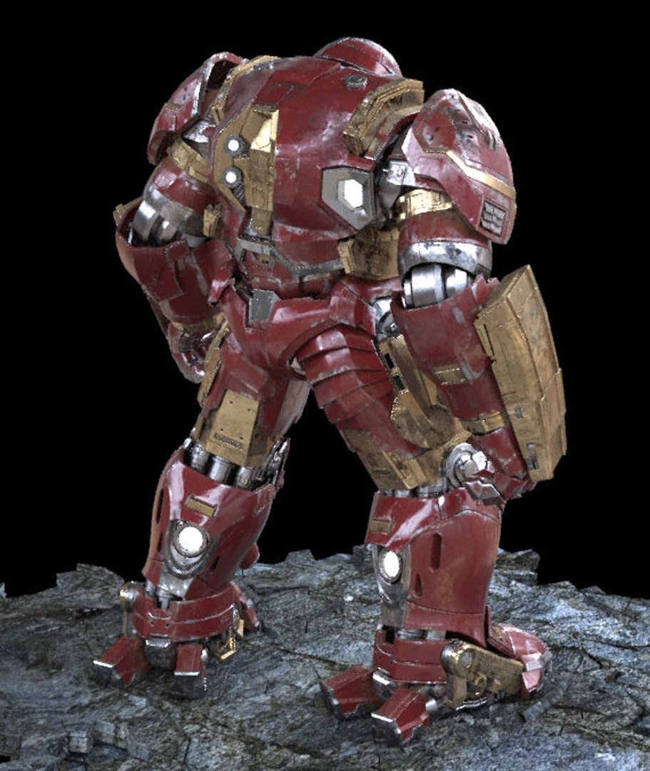 Iron Man Mk 44 3d Model