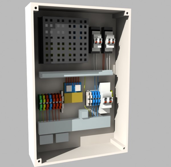 파워 박스 3D 모델 - TurboSquid 502597