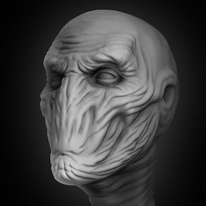 zombie silent creature monster 3D model