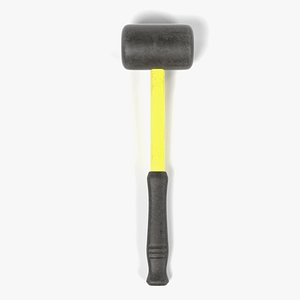 rusty hammer 3d model