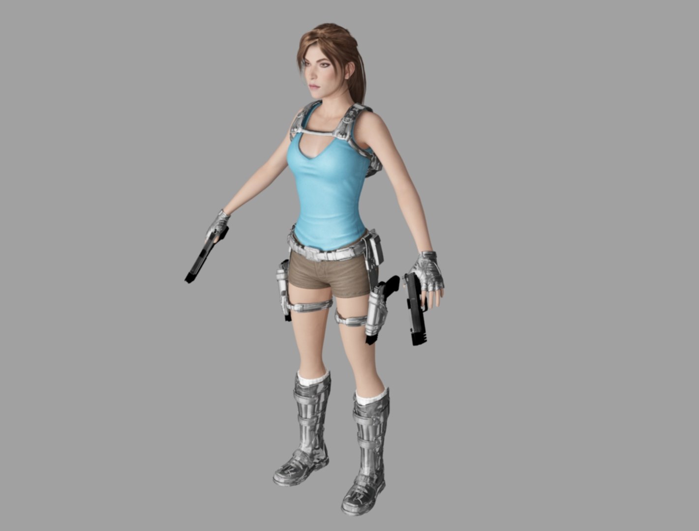 Lara Croft 3D - TurboSquid 1480099