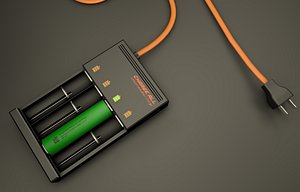 3d model 18650 battery charger