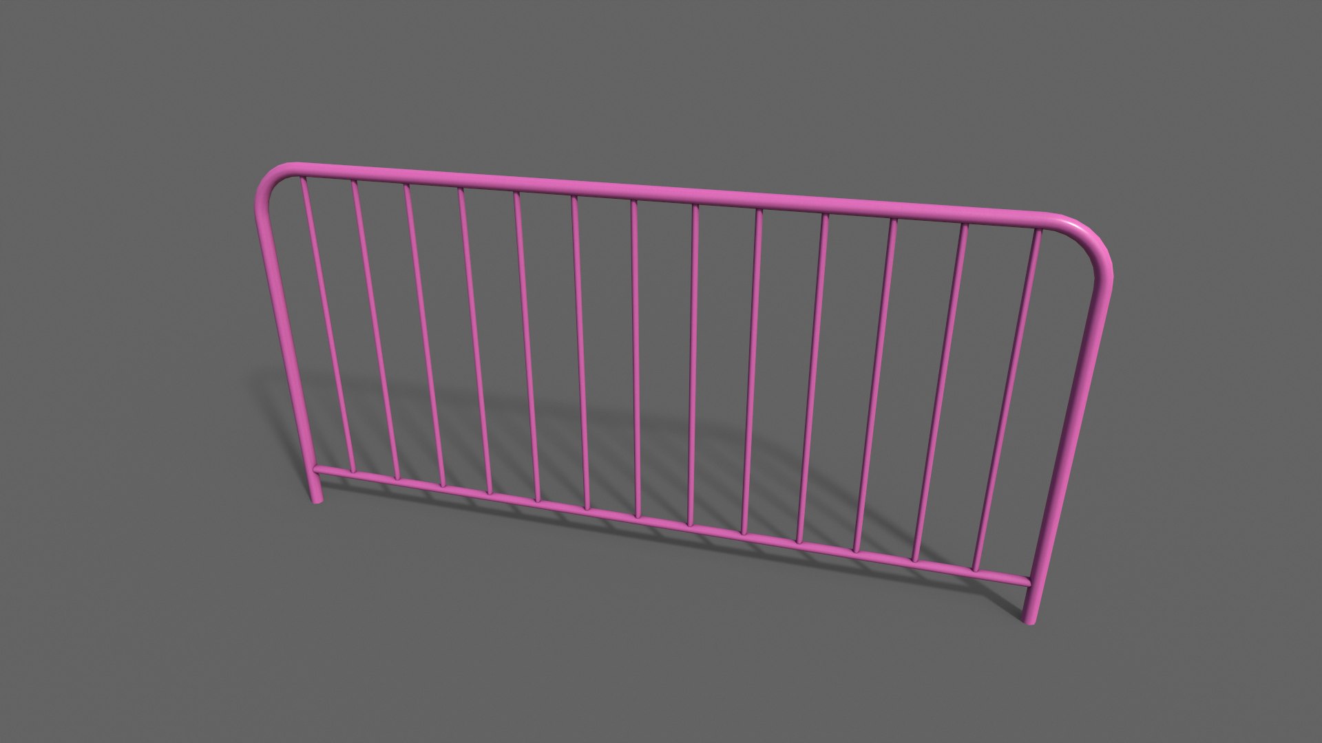 3D PBR Pedestrian Guard Rail Pink V1 https://p.turbosquid.com/ts-thumb/58/tx7jmn/aO/2_9/png/1647005546/1920x1080/fit_q87/88f72b138f5101f1e65931a24caedd8b160c5355/2_9.jpg