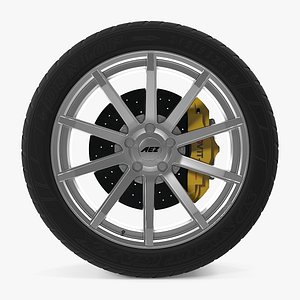 AEZ Straight Shine Disk Car Wheel