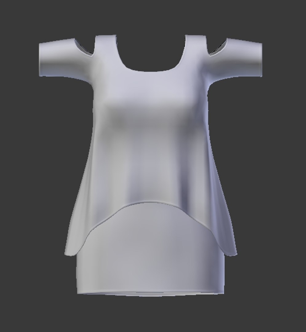 Skirt Tunic 3ds