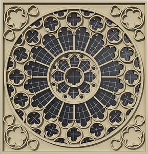 Rose window from Westminster Abbey