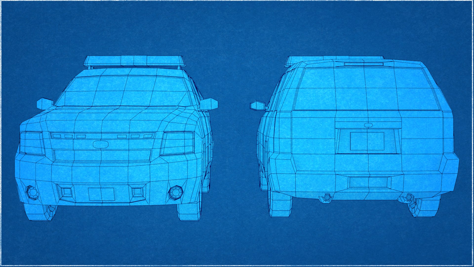 3D Police 4x4 Vehicle Low-poly 3D Model - TurboSquid 2083416