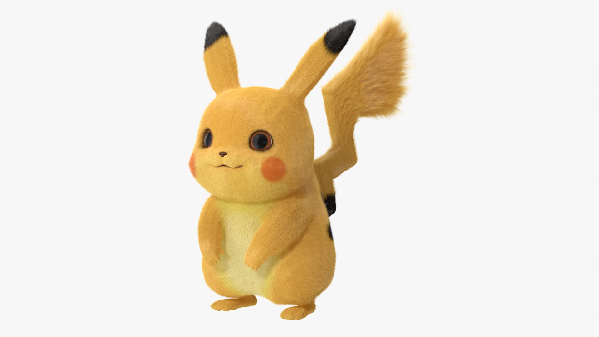 Furry pikachu plush store