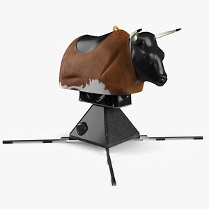 Mechanical Rodeo Bull with Steel Stabilizer Case