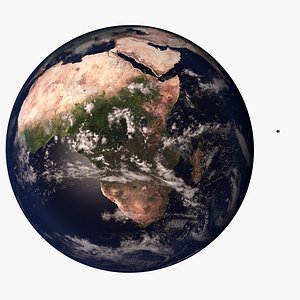 Earth & Moon 21K