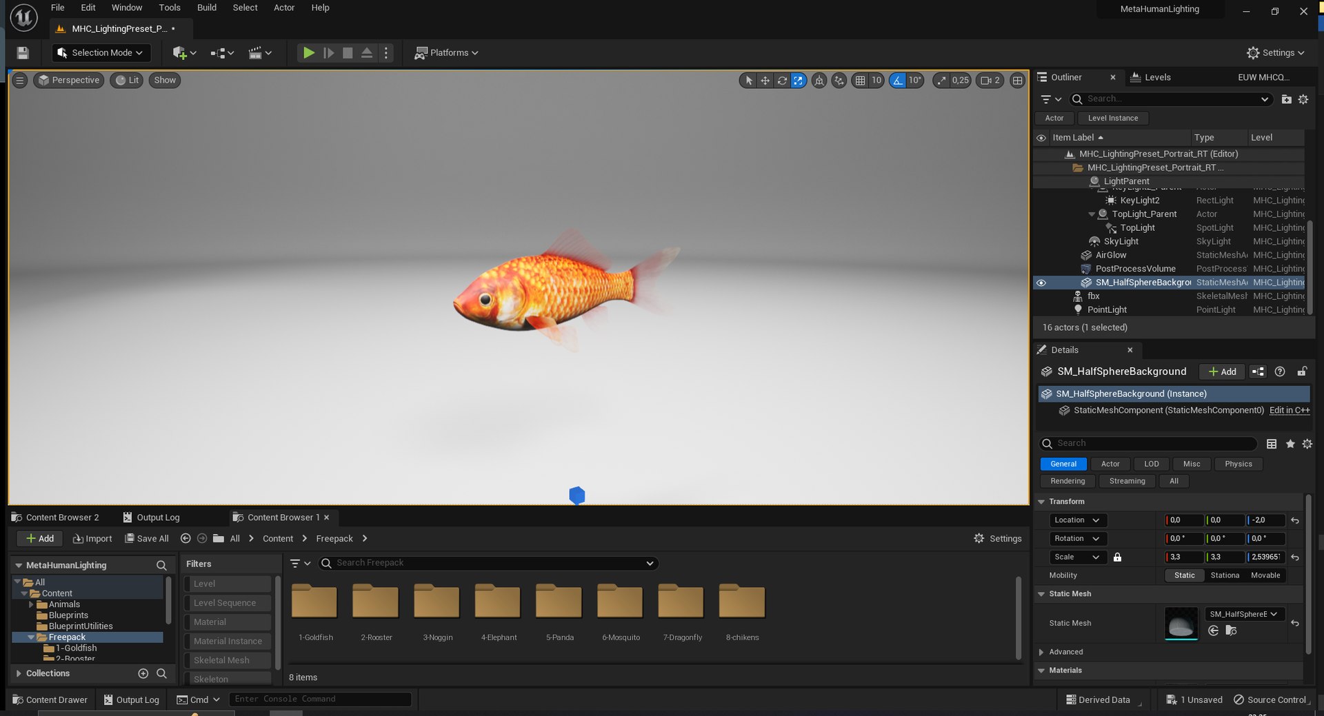 Free Aquatic Gold Free Premium Goldfish Model Free Low-poly 3D Model ...