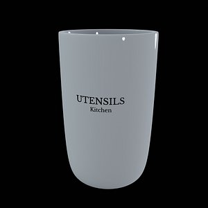 UTENSIL HOLDER - OTHER KITCHENWARE - PBR - PRINTABLE 3D MODEL Low-poly 3D model