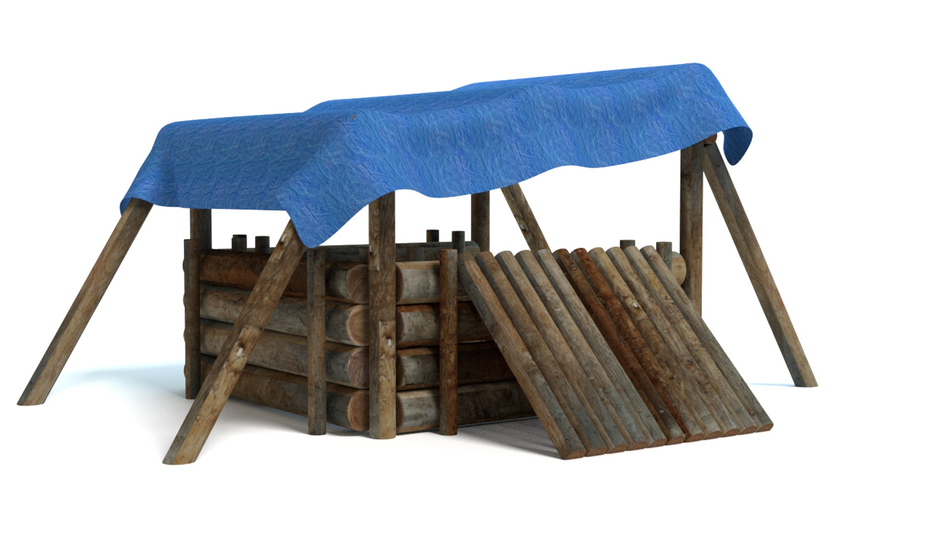 Bush Craft Model - TurboSquid 1366530
