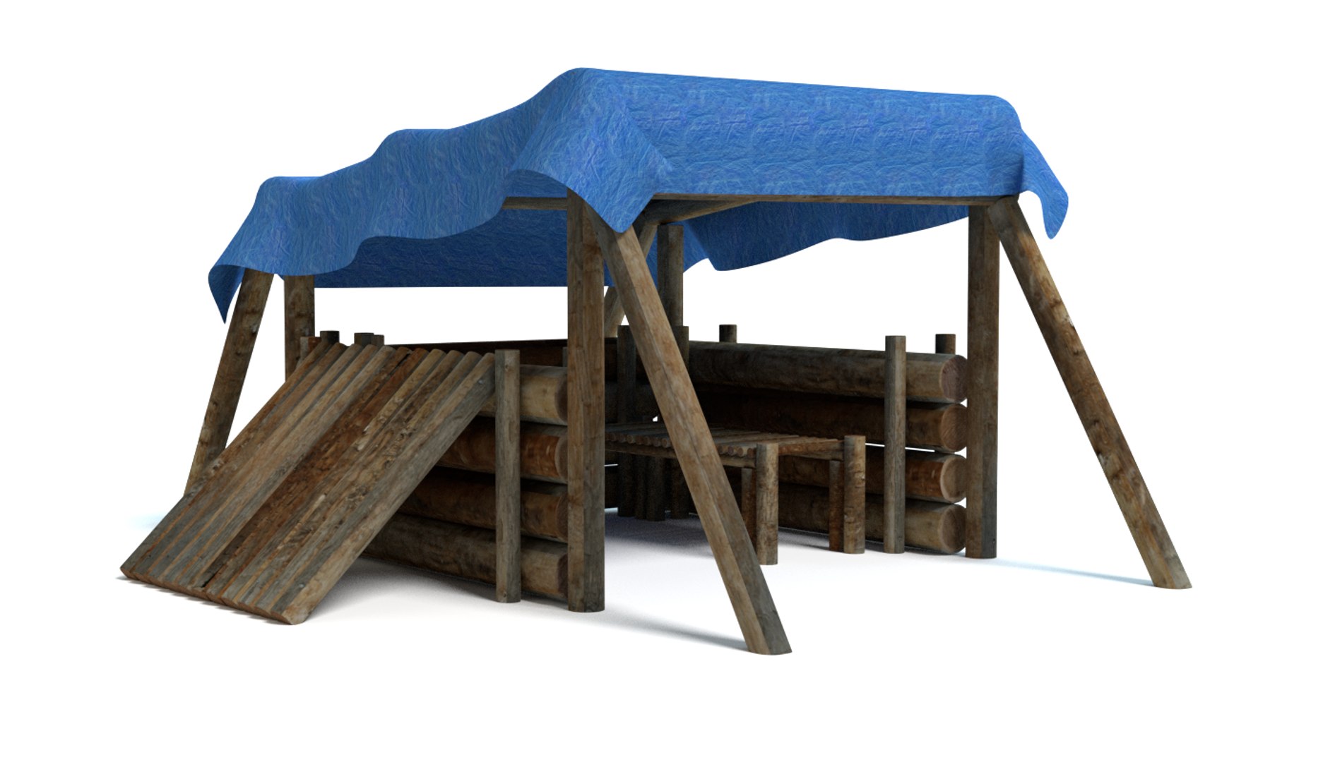 Bush Craft Model - TurboSquid 1366530