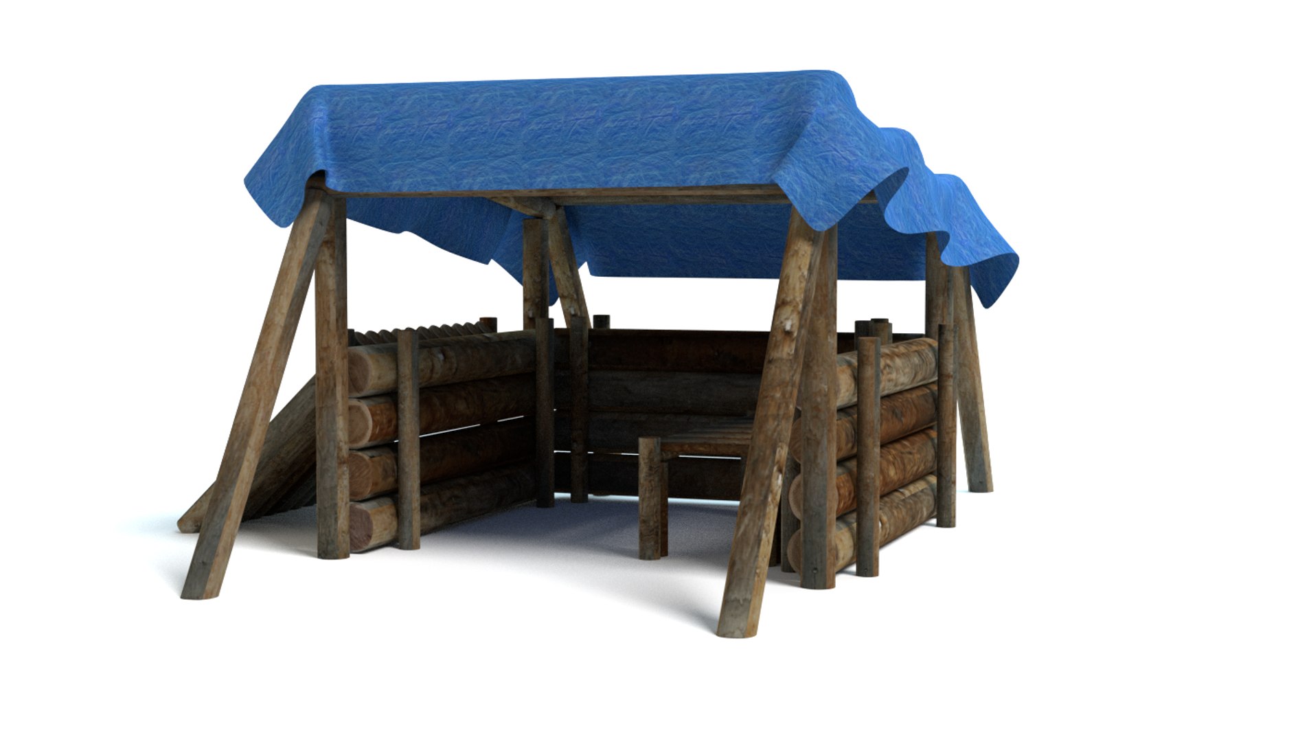 Bush Craft Model - TurboSquid 1366530