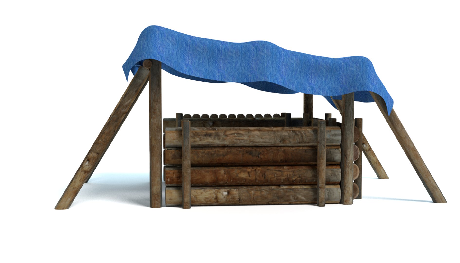 Bush Craft Model - TurboSquid 1366530