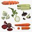 Cut Vegetables Collection 3