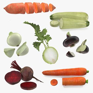 Cut Vegetables Collection 3