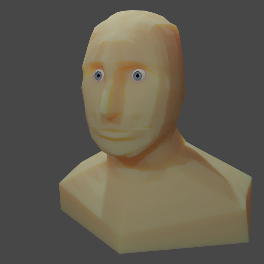 Male bust 3D model - TurboSquid 1421496