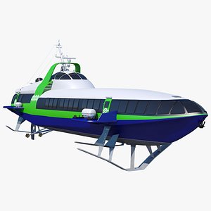 3D craft passenger cometa 120m model