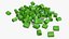 Pile of Chopped Green Onion Rings