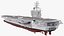 3D US Aircraft Carrier Nimitz CVN-68 model