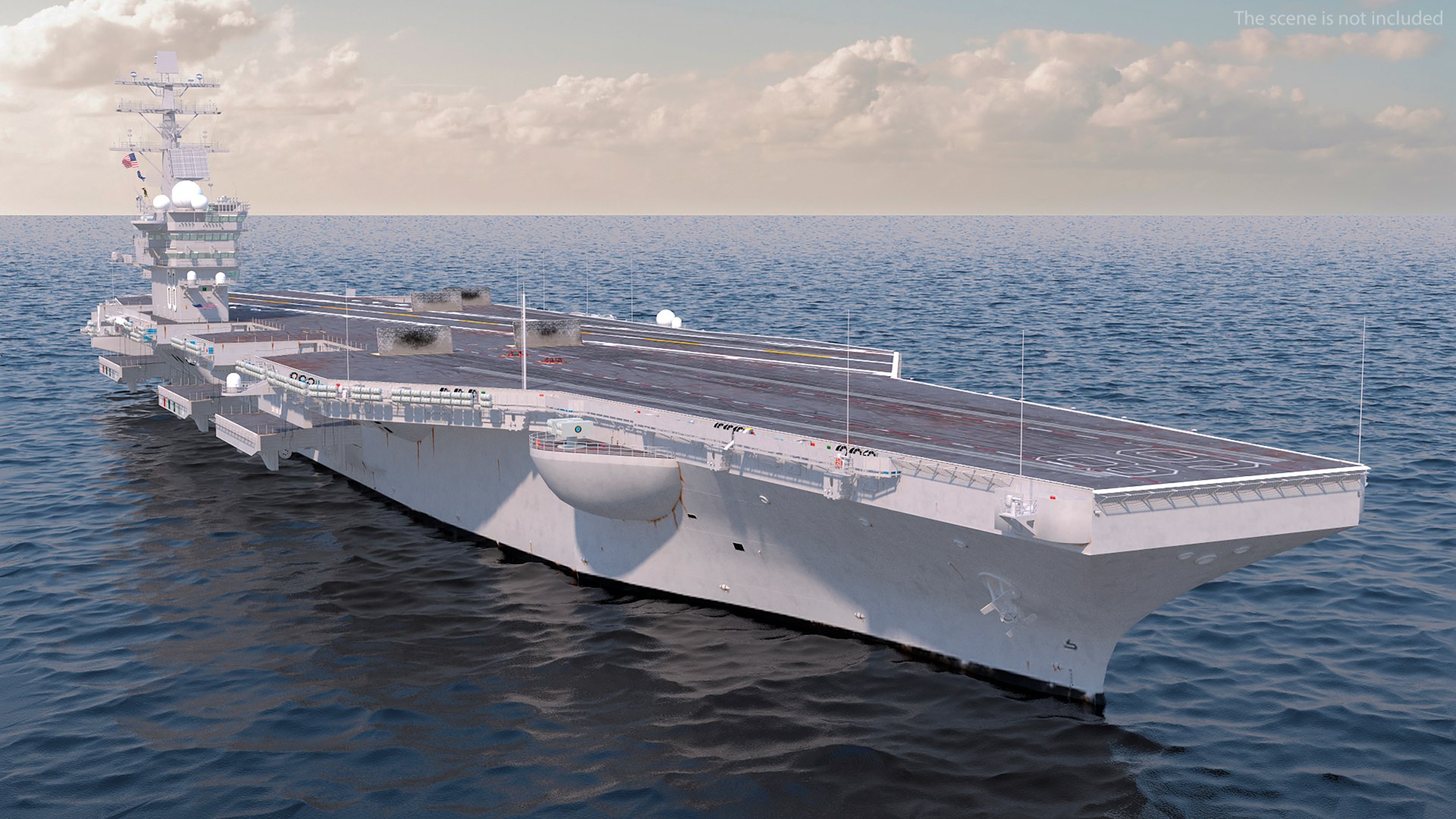 3D US Aircraft Carrier Nimitz CVN-68 Model - TurboSquid 2440860