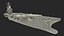 3D US Aircraft Carrier Nimitz CVN-68 model