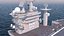 3D US Aircraft Carrier Nimitz CVN-68 model