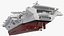 3D US Aircraft Carrier Nimitz CVN-68 model