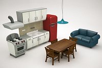 Cartoon Kitchen Bundle