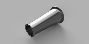 3inch Taper piping to 2inch with Tri-Clover