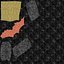 오래 된 녹슨 철 Ornated 자물쇠