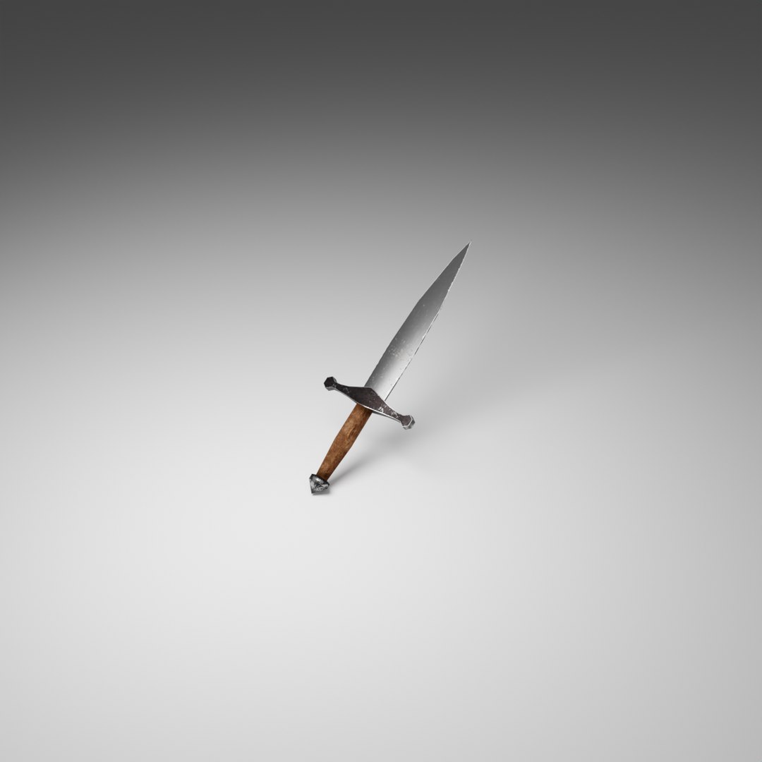 3D Low Poly - Game Ready - Dagger Model - TurboSquid 2023960