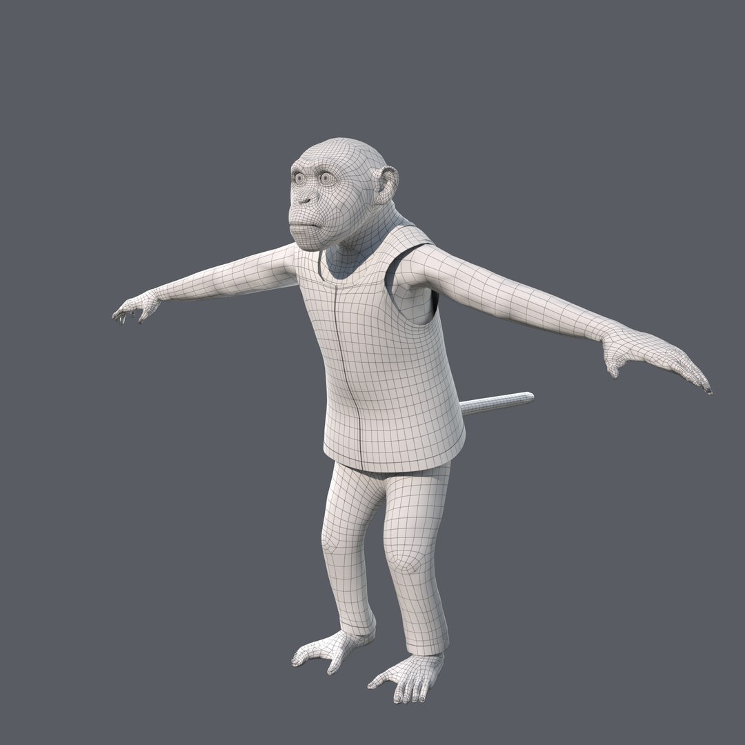 Cartoon Monkey Rigged 3D model https://p.turbosquid.com/ts-thumb/59/MPInQl/Zd/w8/png/1672322420/1920x1080/fit_q87/cb993a8952f42b95728af5b64278b3104b00d001/w8.jpg