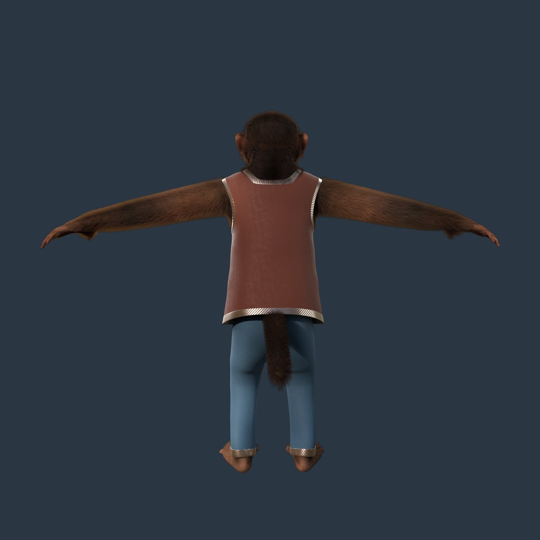 Cartoon Monkey Rigged 3D model https://p.turbosquid.com/ts-thumb/59/MPInQl/p0/p5/png/1672321991/1920x1080/fit_q87/0bfcfb7f72d0e33ca47acd68e70f9fcb5413e95f/p5.jpg