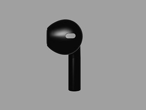 3D earphones ear