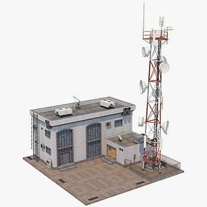Radio Station - Communication Tower