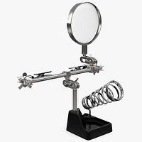 Helping Hands with Magnifier and Soldering Iron Stand