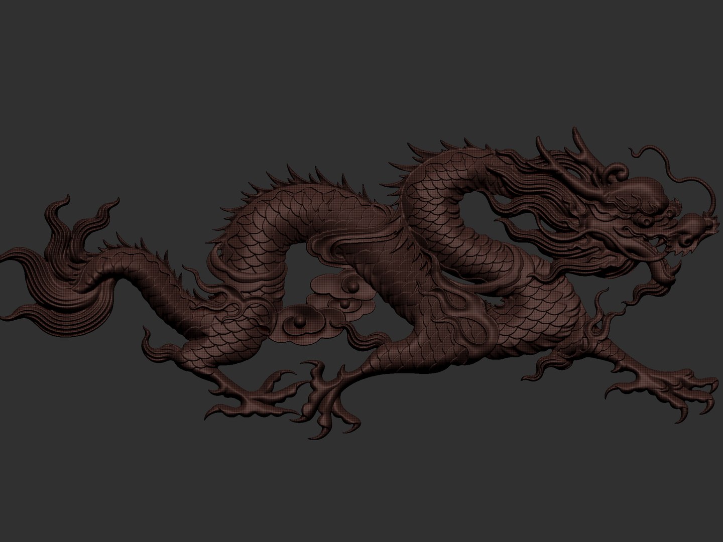 3D Dragon Model - TurboSquid 2038455