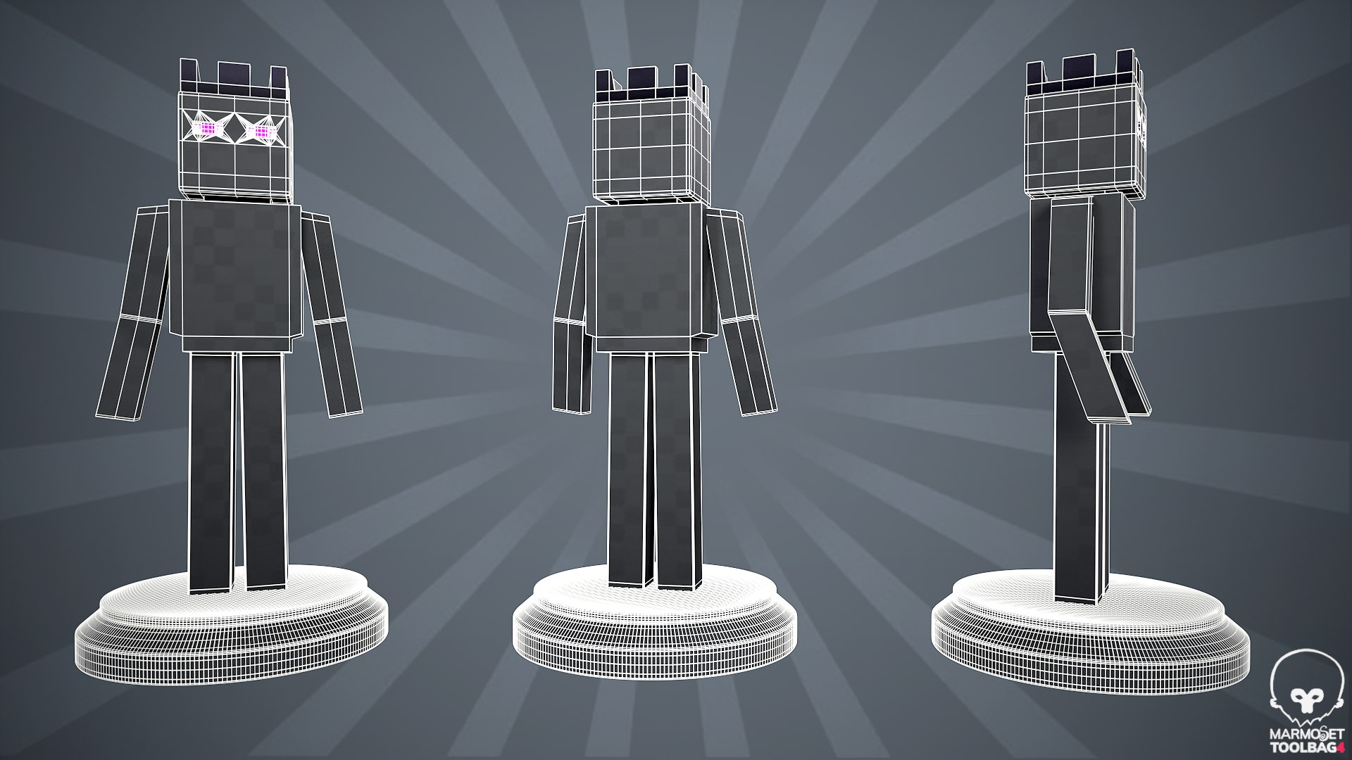 Enderman Minecraft Figure 3D Print Model 3D Model - TurboSquid 2632160