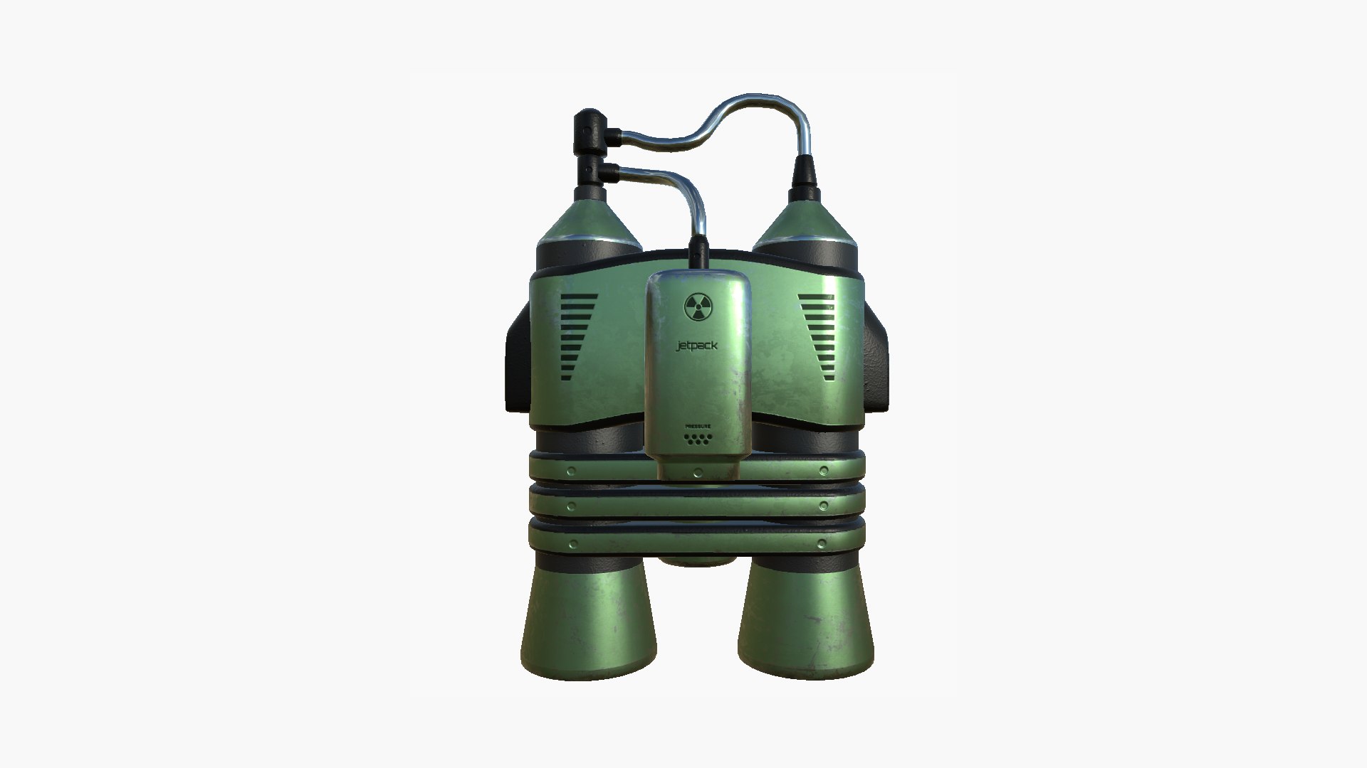 10 Jetpacks A Collection - SciFi Character Design VR / AR / low-poly