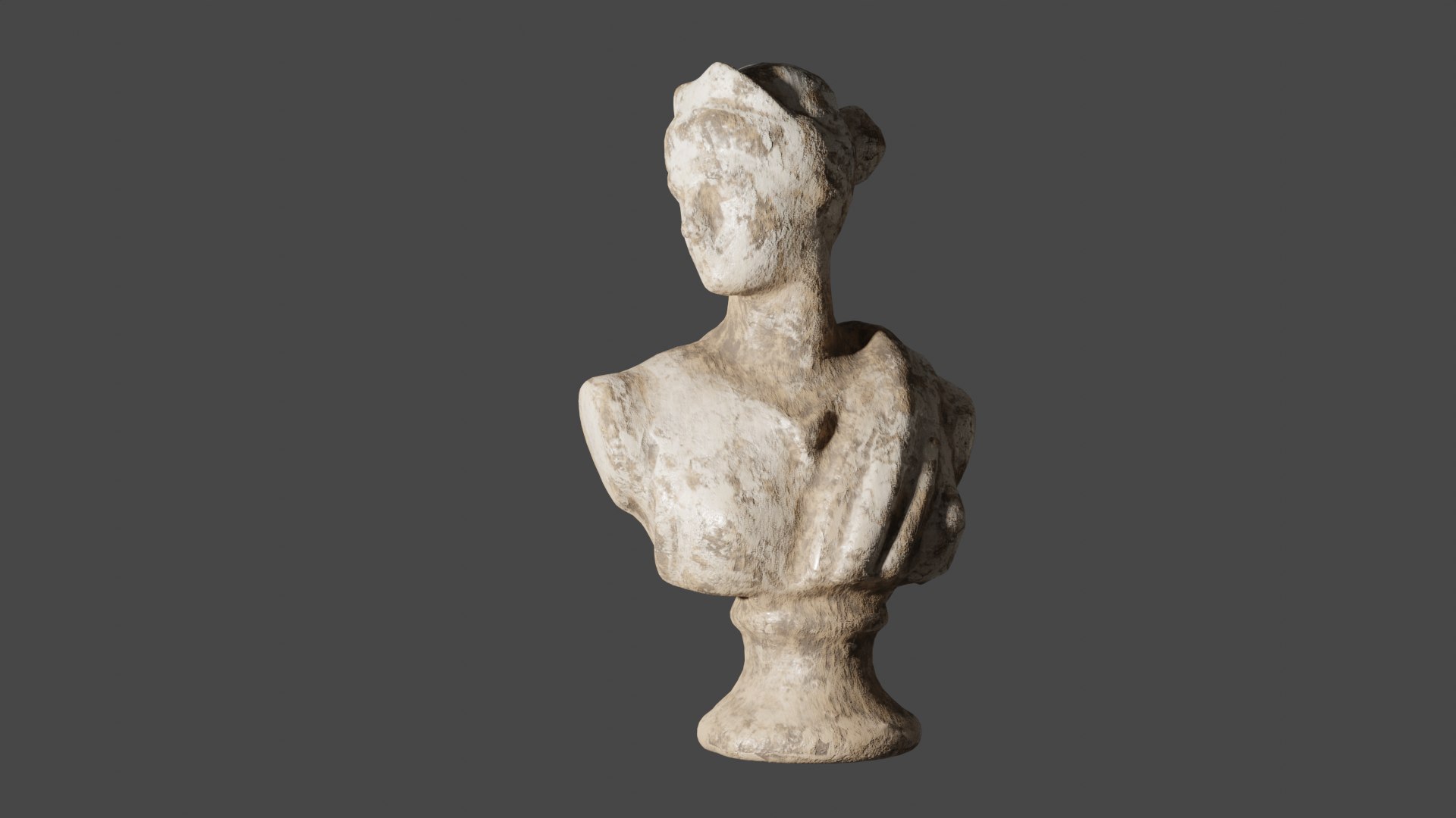 Roman Bust Statuette 3D Model 3D Model - TurboSquid 1980281