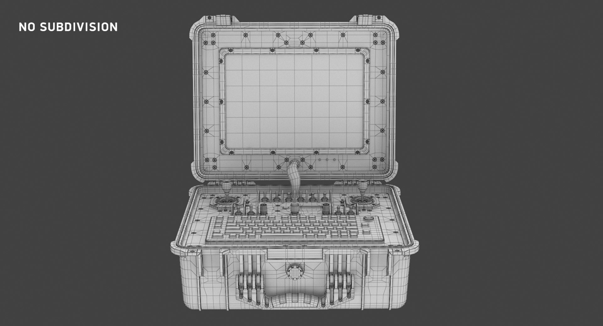 uav ground control station 3D model https://p.turbosquid.com/ts-thumb/59/apvV3Z/1Kqz83BL/wireframe_2/png/1558591584/1920x1080/fit_q87/755f6391e6be3302c27a808ebd7f4a5dbd9a3ebf/wireframe_2.jpg
