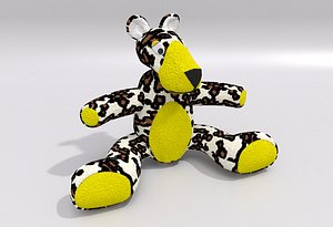 toy bear - shaders max