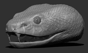 Snake Heads - 3D Printable 3D