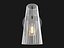 Crystal Cone Sconce